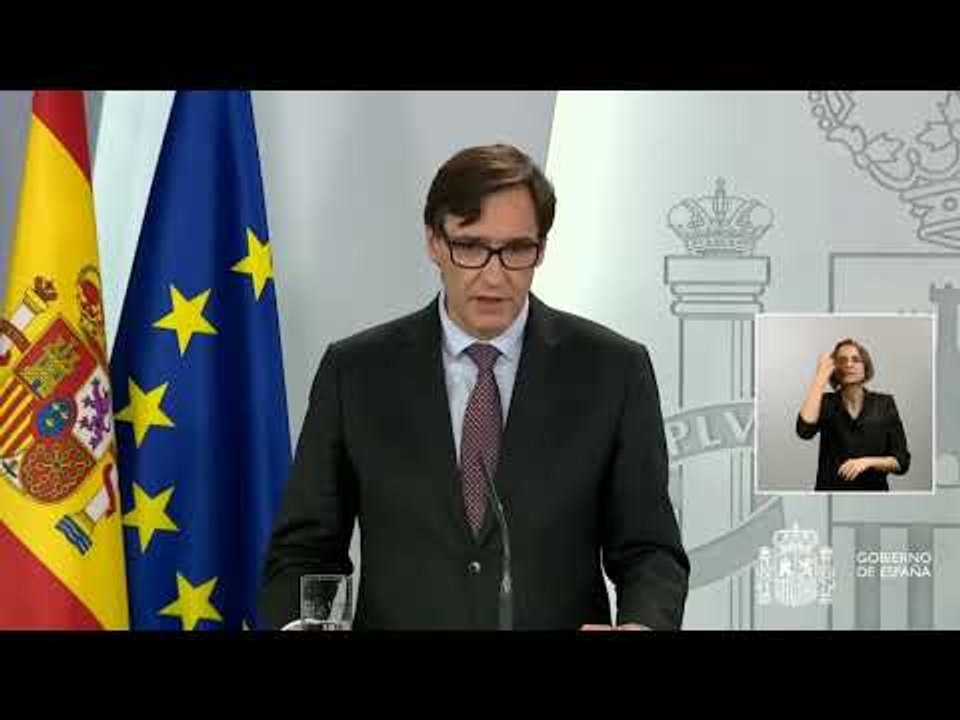 DIRECTO | Rueda de prensa telemática de los ministros Salvador Illa y Arancha González Laya