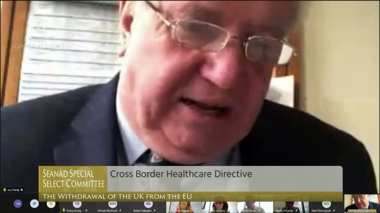 Cross-border access Altnagelvin and emergency children’s heart services in Crumlin remains secure despite Brexit says Muiris O’Connor Assistant Secretary at Department of Health