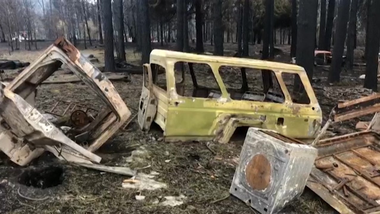 More than a dozen missing in wildfires
