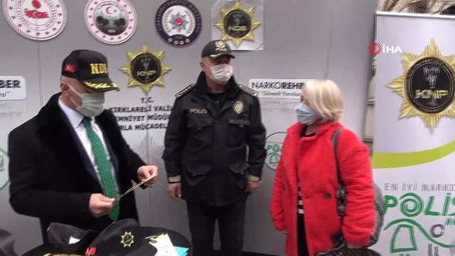 Kırklareli'nde 'En İyi Narkotik Polisi: Anne' projesi tanıtıldı