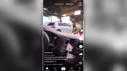 KAHRAMANMARAŞ - Trafik güvenliğini tehlikeye sokacak şekilde şerit değiştiren sürücüye cezai işlem uygulandı