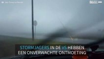 Stormjagers in de Verenigde Staten worden verrast door tornado