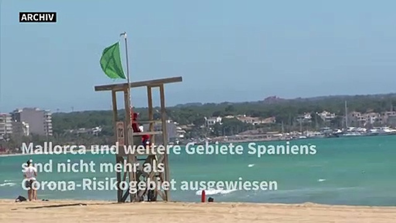 Mallorca nicht mehr als Corona-Risikogebiet ausgewiesen