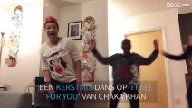 Familie vermaakt het internet met hun funk- en souldans voor Kerstmis