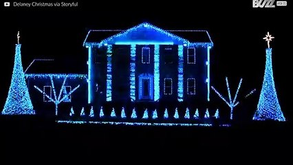 Kerstverlichting op de maat van dubstep