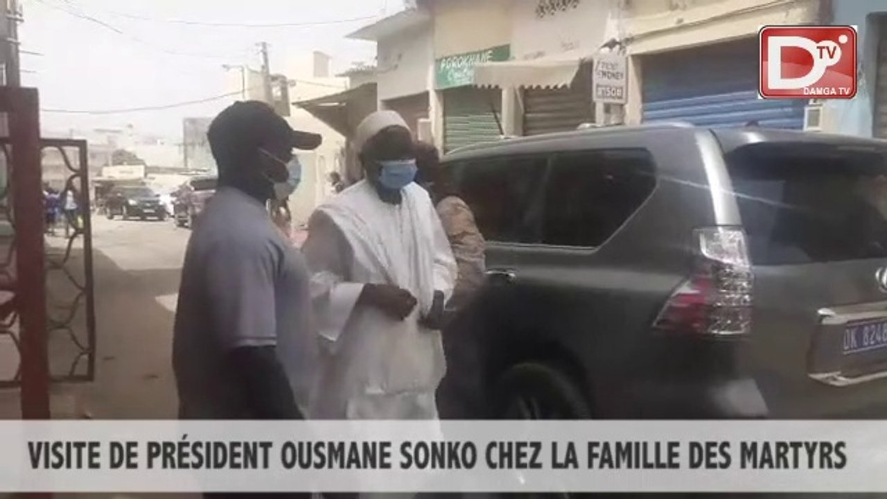 Urgent : Visite du Président Ousmane Sonko chez la famille des martyrs (Regarder)