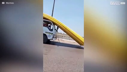 [TRANSLATE] - Truck driver transports goods with total disregard for road safety