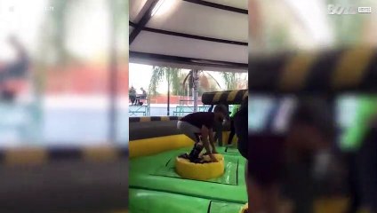 Guy relies too much on style to dodge obstacles -1