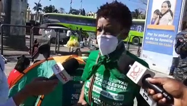 Por las tres causales del aborto frente al Palacio