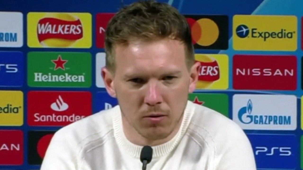 Football - Champions League - Julian Nagelsmann press conference after Liverpool 2-0 RB Leipzig