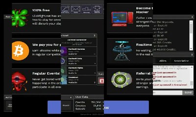 clickfight bitcoin game play to earn satoshi