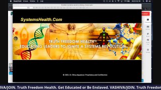 Dr.SHIVA LIVE: How MSM Affects Joint Health. A CystoSolve Systems Biology Analysis. -Part1