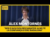 Àlex Montornès, d'ERC: 