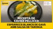 RECEPTA EN TEMPS DE CONFINAMENT: Espàrrecs blancs de Gavà amb salsa de taronja de Xavier Pellicer