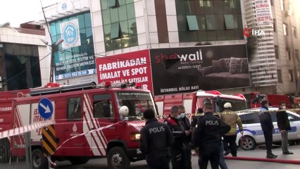 Bağcılar’da mobilya mağazası ve tekstil atölyesinin bulunduğu binada patlama: 4 yaralı