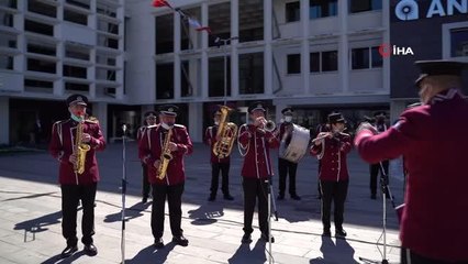 Antalya İstiklal Marşı için tek nefes oldu