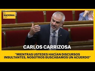PARLAMENT | CARRIZOSA: "Mientras ustedes hacían discursos insultantes, nosotros buscamos un acuerdo"