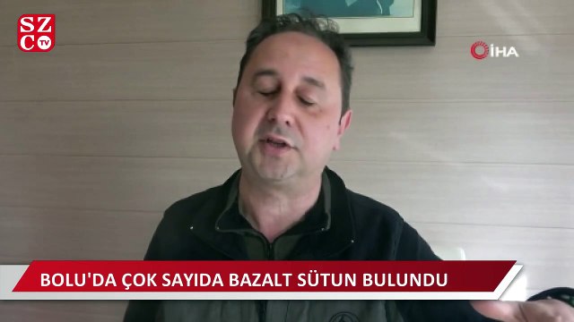 Bolu’da, milyonlarca yıl öncesine ait lav gölü kalıntıları bulundu