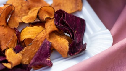Cómo hacer Chips vegetales | RECETA RÁPIDA