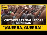 Protesta de treballadors de Nissan: 