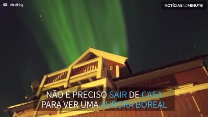 O verdadeiro poder de uma aurora boreal na Noruega