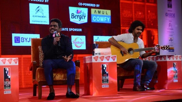 Yuvan Shankar Raja sings Rowdy Baby at India Today Conclave South
