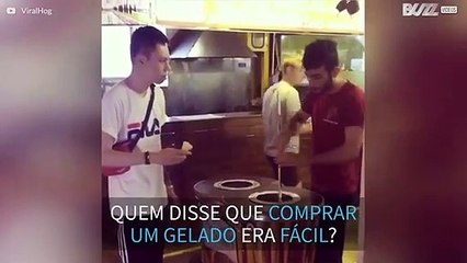 Comprar um gelado no Vietname não é fácil!