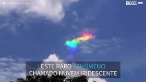 Raro fenómeno meteorológico é filmado no céu do Brasil