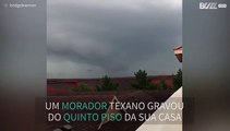 Cidadão filma aproximação de tornado no Texas