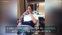 Fã de Mariah Carey engana-se e não consegue conter lágrimas!