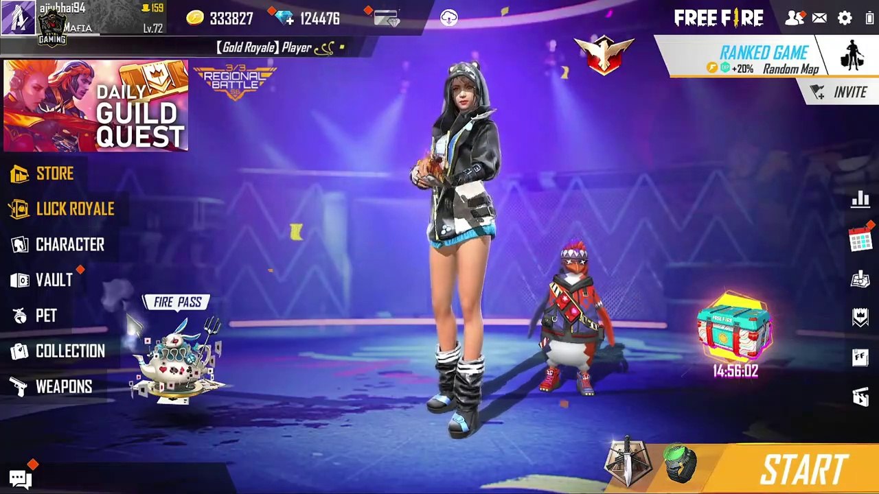 Ajjubhai and Desi Gamers vs World Pro Player Punkster Runner Bundle Gameplay - Garena Free Fire