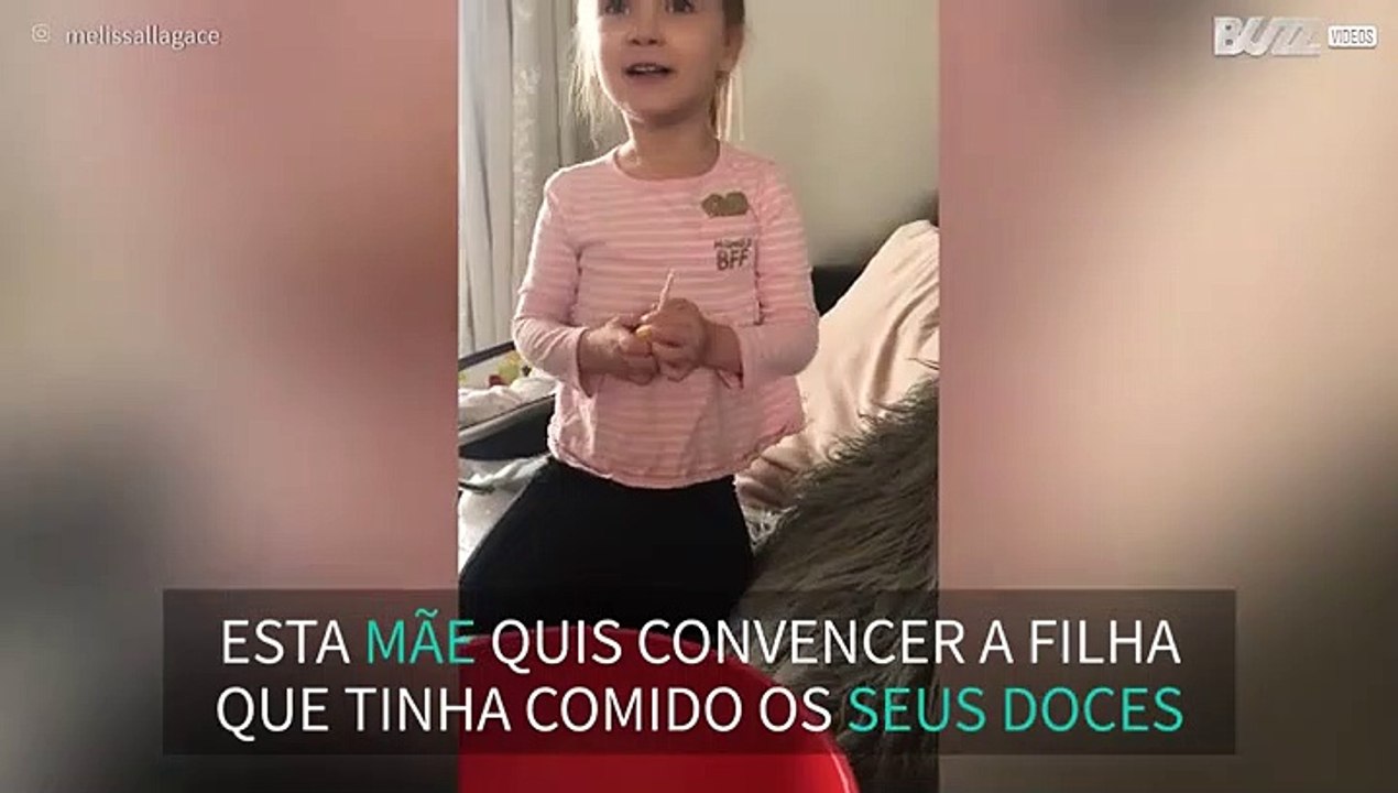 Mãe "admite" que comeu todos os doces do Dia da...