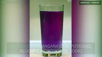 Fascinante: o poder da química dentro de um copo!