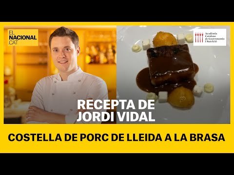 Joves cuiners per a l’estiu del 2020 (2): Costella de porc de Lleida a la brasa amb Jordi Vidal