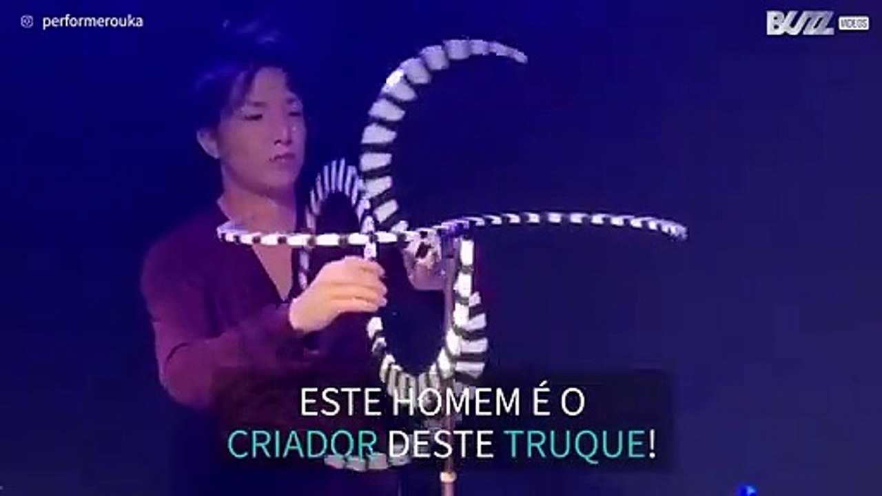 Artista cria truque visual impressionante!