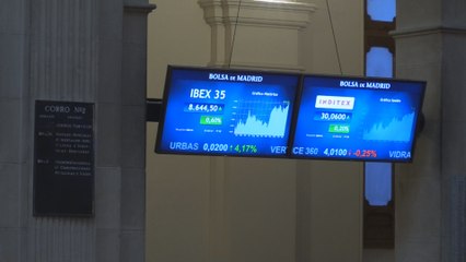 El Ibex 35 avanza un 0,60 % un año después de la mayor caída de su historia
