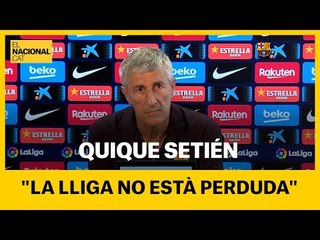 La Lliga no està perduda per a Quique Seitén