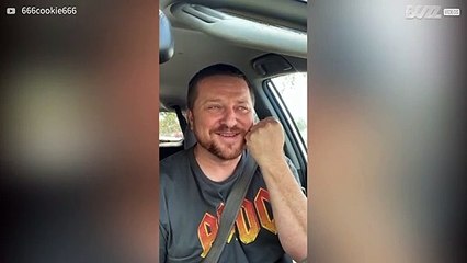 Homem grava vídeo hilariante após anestesia no dentista