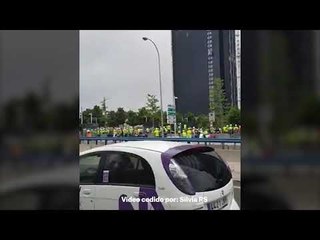 ALARMA | Un escape de gas obliga a desalojar las Cuatro Torres de Madrid