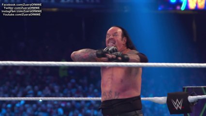 UNDERTAKER VS JOHN CENA WRESTLEMANIA 34 LAST RIDE
