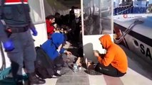 İzmir’de 51 düzensiz göçmen ve 2 göçmen kaçakçısı şüphelisi yakalandı
