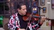 نجل الفنان محمد الموجي يبدع في عزف ألحان حبك نار على الكمان