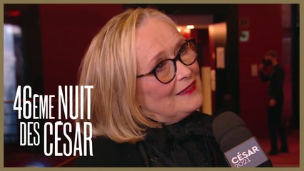 Grande émotion pour Martine Chevallier aux César 2021 pour sa nomination pour Deux