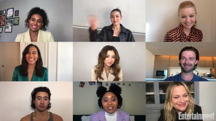 Anjelika Washington and Patrick Schwarzenegger on Being Excited to Work With Amy Poehler on ' Moxie’