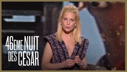 Le discours d'ouverture des César 2021 par Marina Foïs, maîtresse de cérémonie