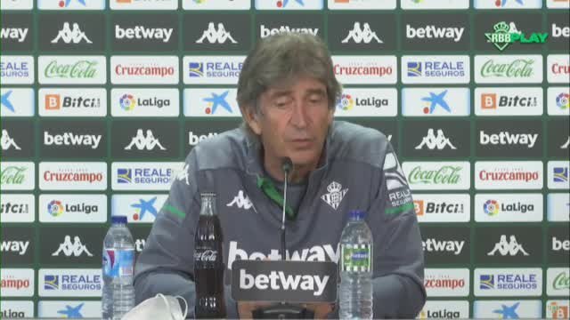 Pellegrini: El Sevilla está en un buen momento. Está metido en el campeonato en Champions
