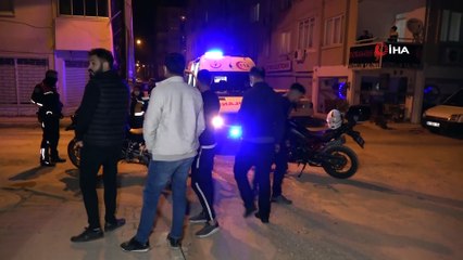 Husumetlisinden kaçtı, sığındığı apartmanda dayak yedi