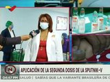 Vacunación del personal de salud contra la COVID-19 en el CDI Amelia Blanco en Caracas
