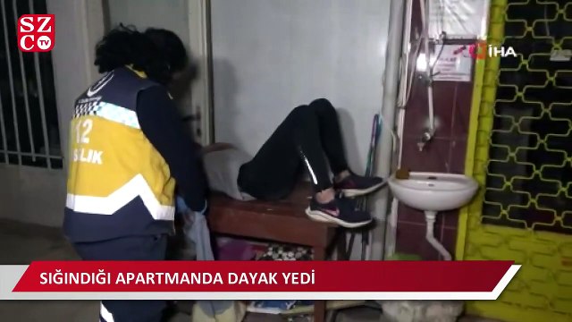 Husumetlisinden kaçtı, sığındığı apartmanda hırsız zannedilip dayak yedi