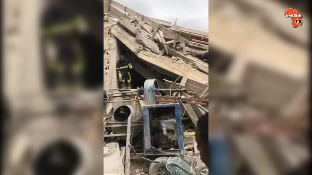 Cocody-Anono : Un immeuble en construction s’effondre sur les ouvriers